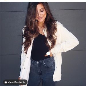 Cream Corduroy Jacket